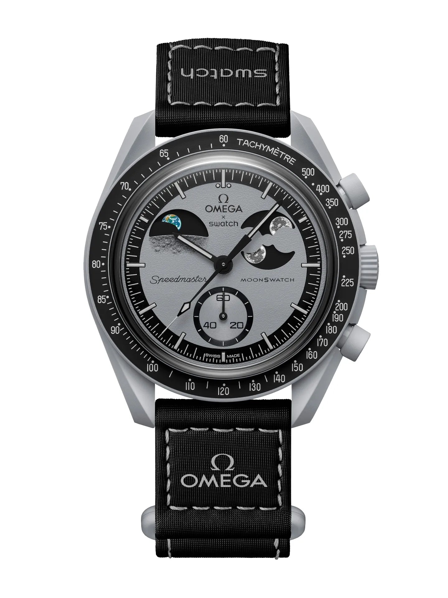 時計 OMEGA x Swatch Mission to the Moon Swatch MoonSwatch Omega x Mission to Earthphase Bioceramic Wrist