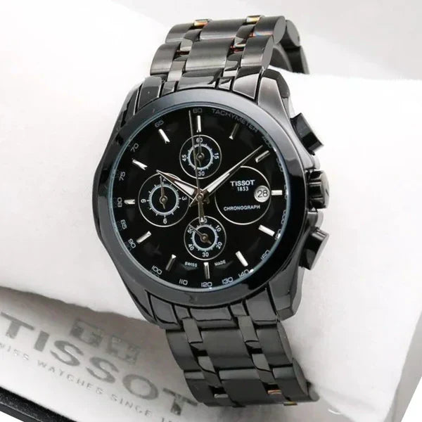 Tissot 1853 Metal chain Watch (Chronograph Watch)