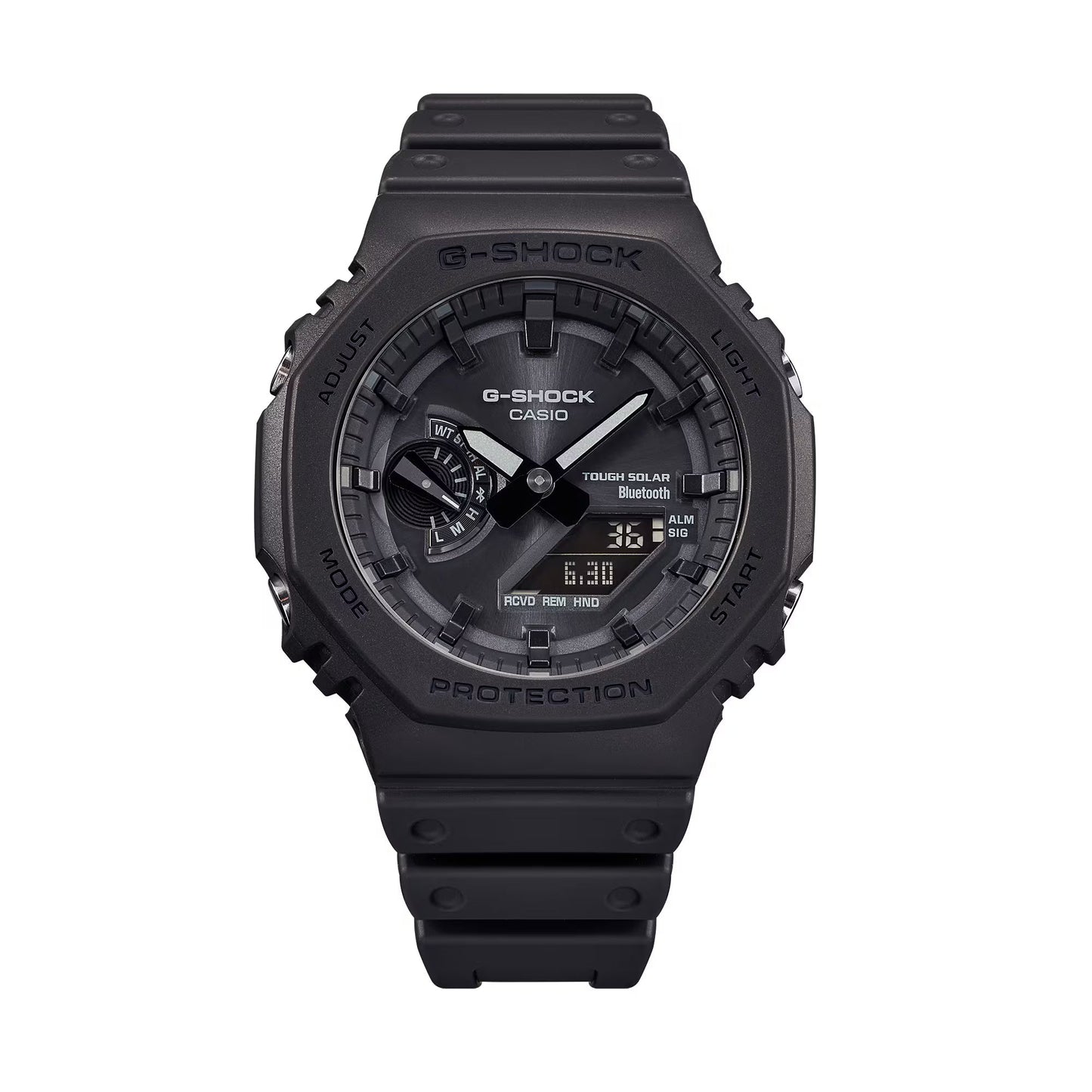 Casio G-Shock GA-2100-1A1DR Black Analog-Digital Dial Black Resin Strap Men's Watch